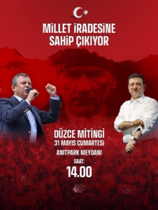 CHPLİLER DÜZCE’YE