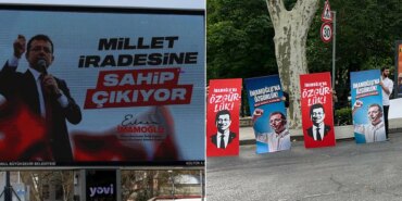 Gençlik Kolları’ndan İmamoğlu’na Destek Eylemi