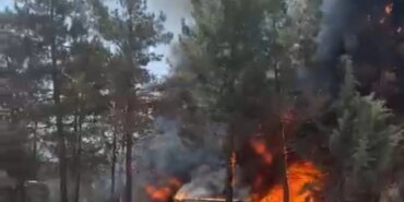 Malatya’da Şantiye Yangını: Polis Yaralandı!