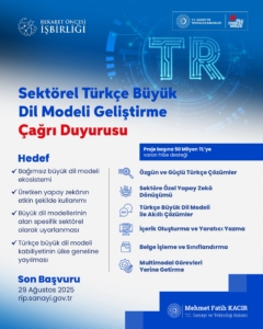 MİLLİ YAPAY ZEKAYA 5O MİLYON TL HİBE