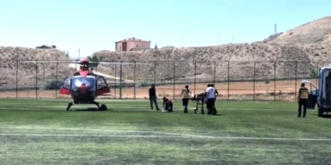 Darende’de Dikkatsizlik, Helikopterle Kurtarma!