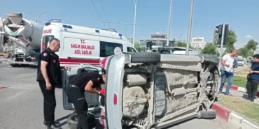 Malatya’da İki Farklı Trafik Kazası: İtfaiye Kurtardı!